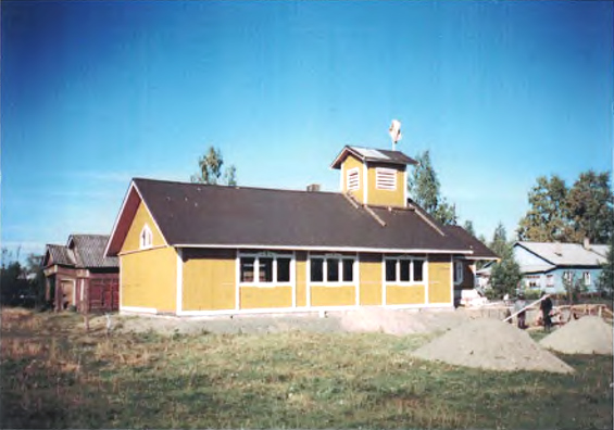 September 17, 1996. Lutheran church in Chalna