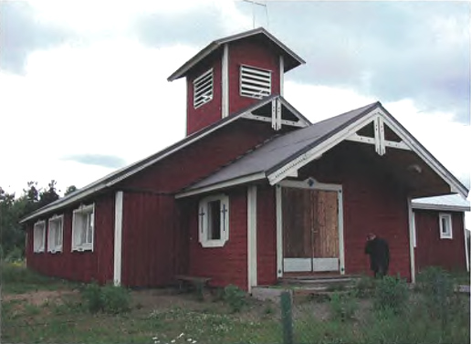 2004 год. Лютеранская церковь в Чалне
