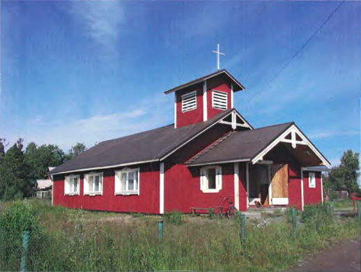 2004. Lutheran church in Chalna