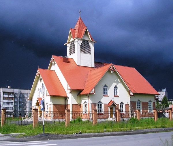 2010. Lutheran church in Kondopoga