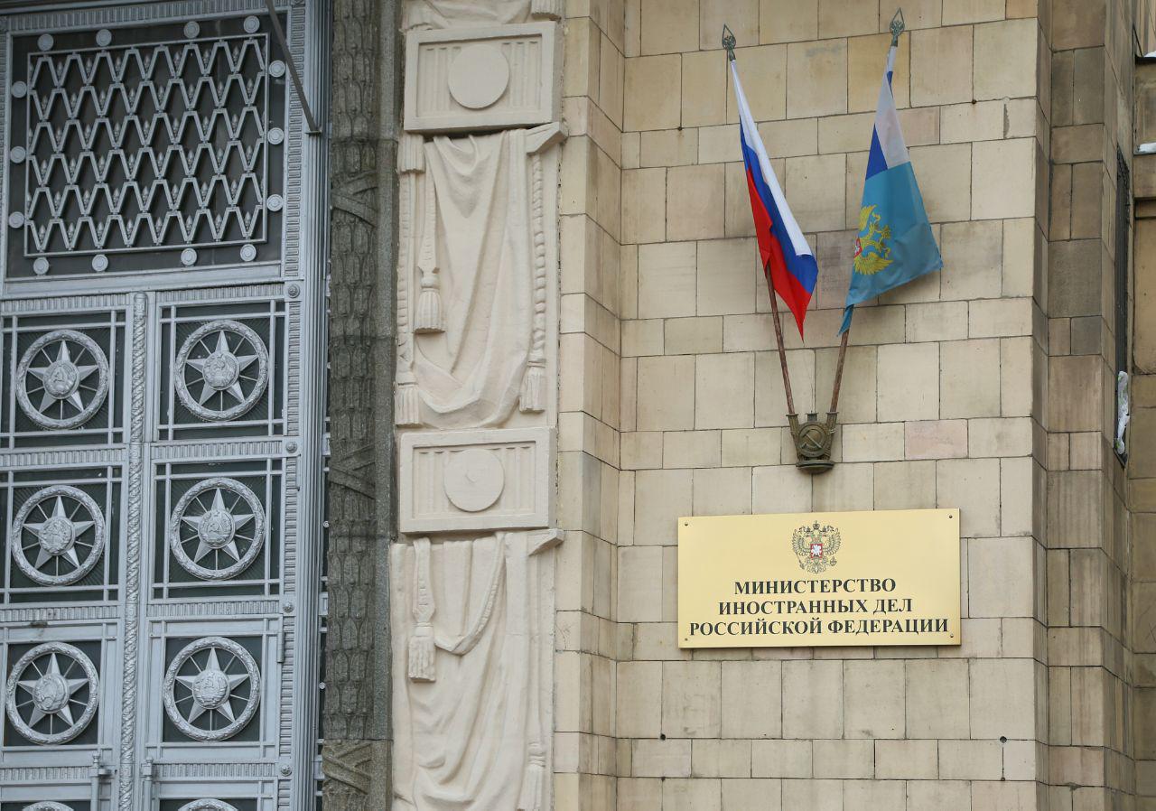 2010-е годы. Входные двери Министерства Иностранных Дел СССР