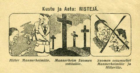 Советская пропагандистская карикатура