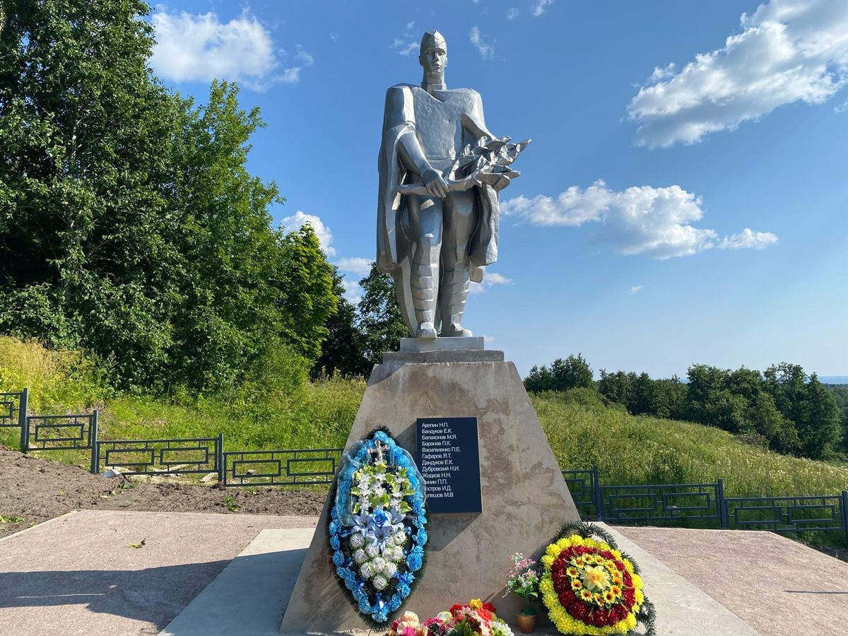 25 июля 2022 года. Воинское мемориальное кладбище в Погранкондушах