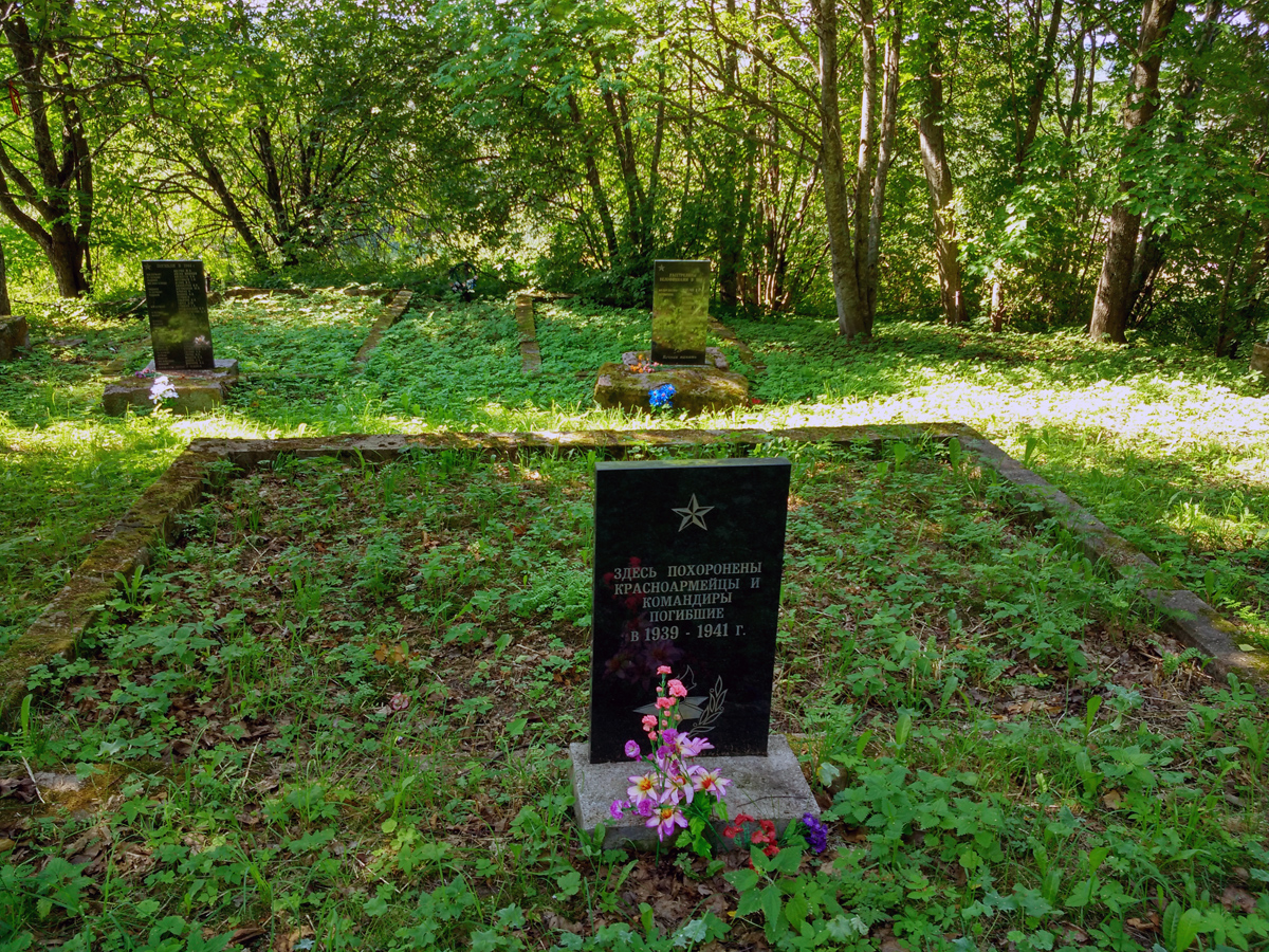 July 28, 2018. Military memorial cemetery in Pogrankondushi