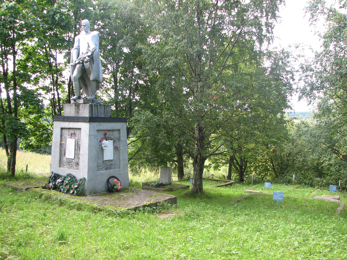 August 24, 2008. Military memorial cemetery in Pogrankondushi