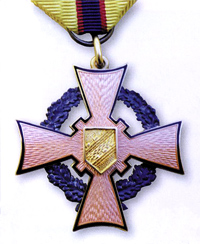 1919. The cross of merit of White wall of Ingria