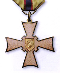 1919. The cross of valour of the White wall of Ingria for officers