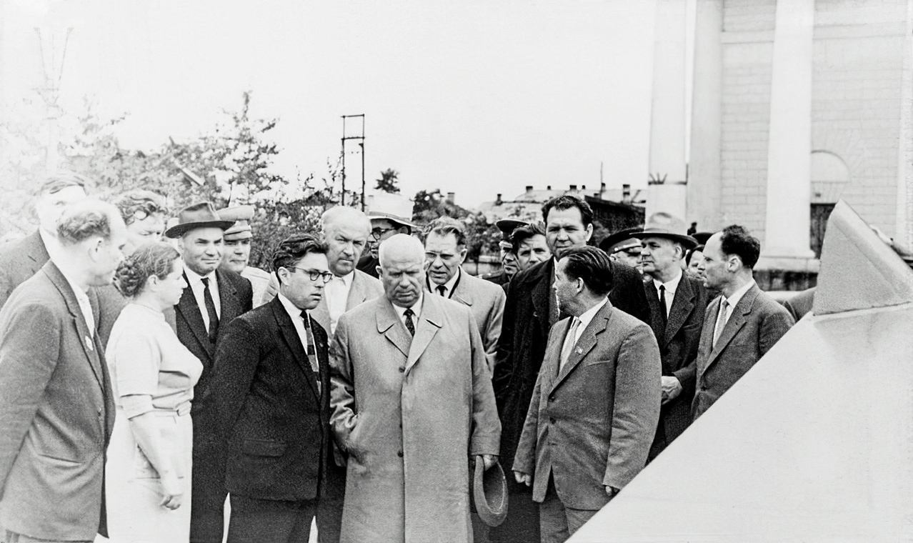 July 16, 1962. Nikita Khrushchev in the Petrozavodsk