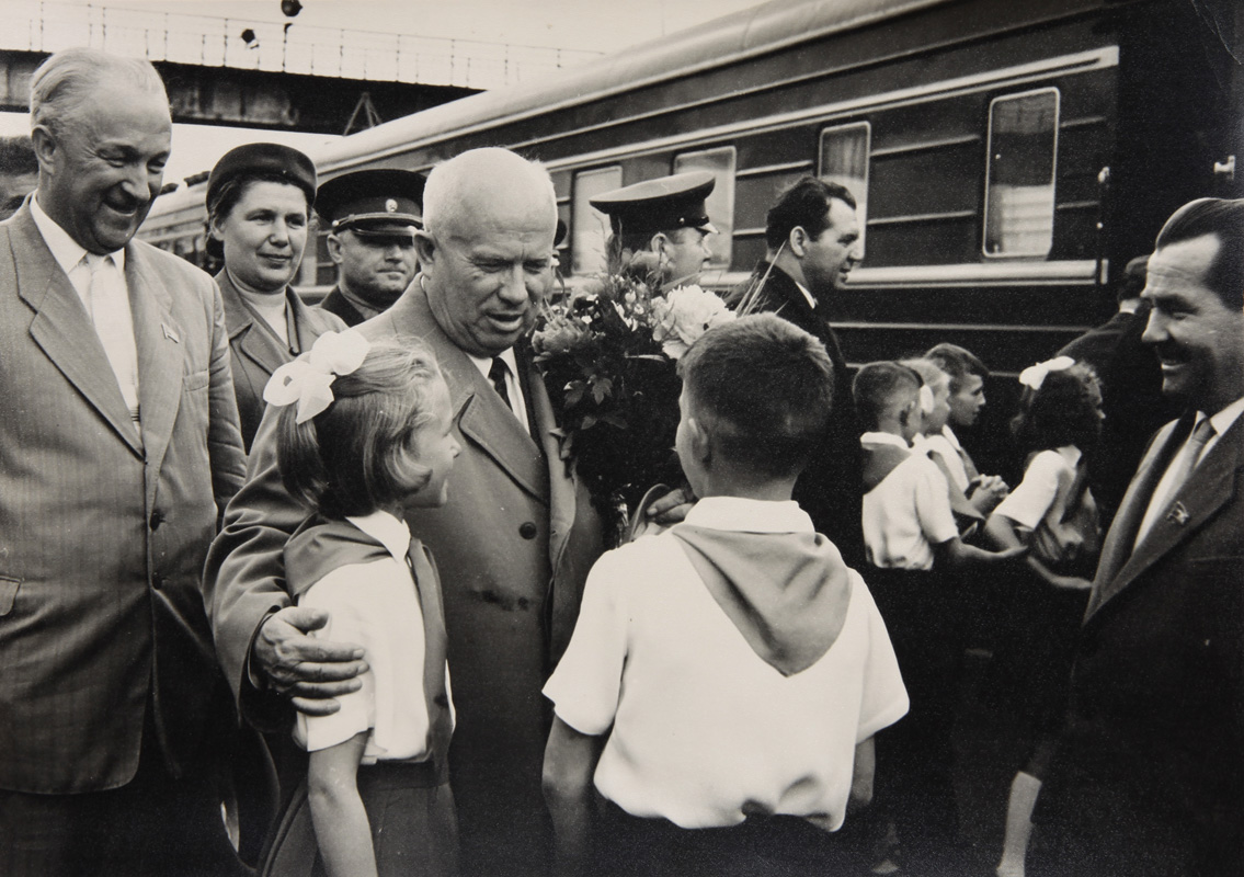 July 16, 1962. Nikita Khrushchev in the Petrozavodsk