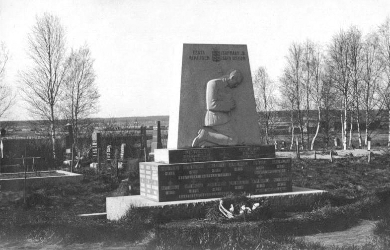 1928. Monument to the Finnish War of Independence