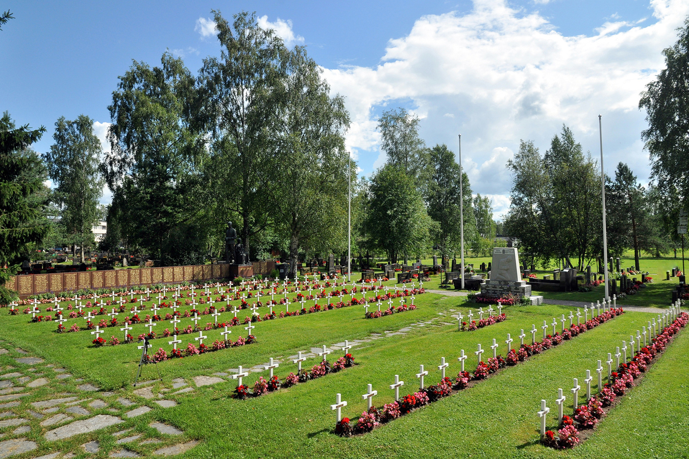 Середина 2010-х годов. Монумент финской освободительной войне