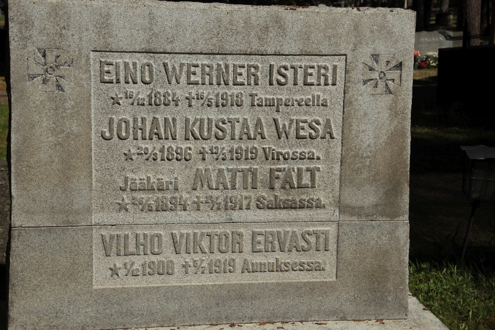 June 19, 2017. Cenotaph in Oulujoki