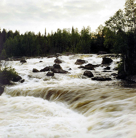 Late 1990's. Kivakka Rapids