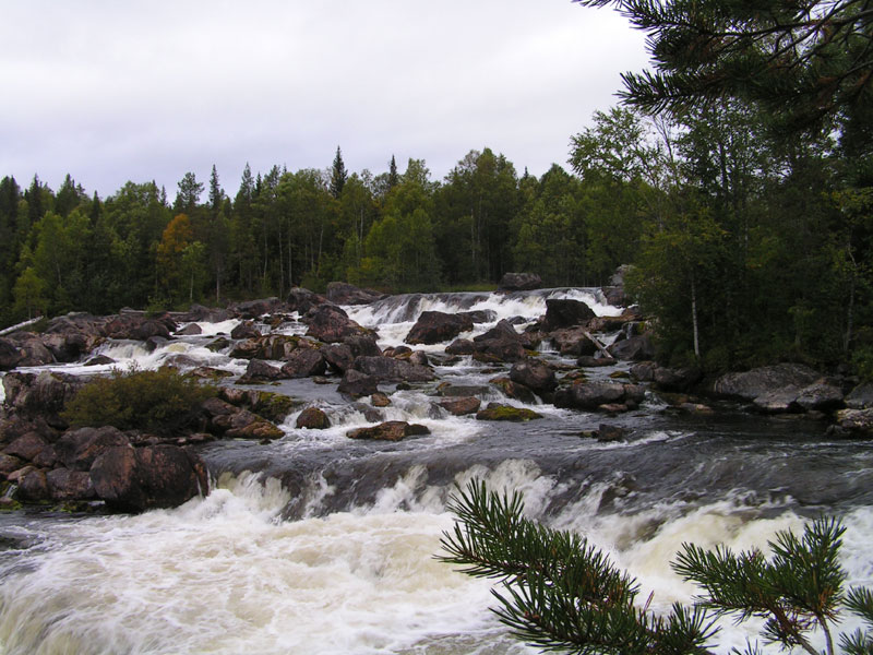 October 2006. Kivakka Rapids