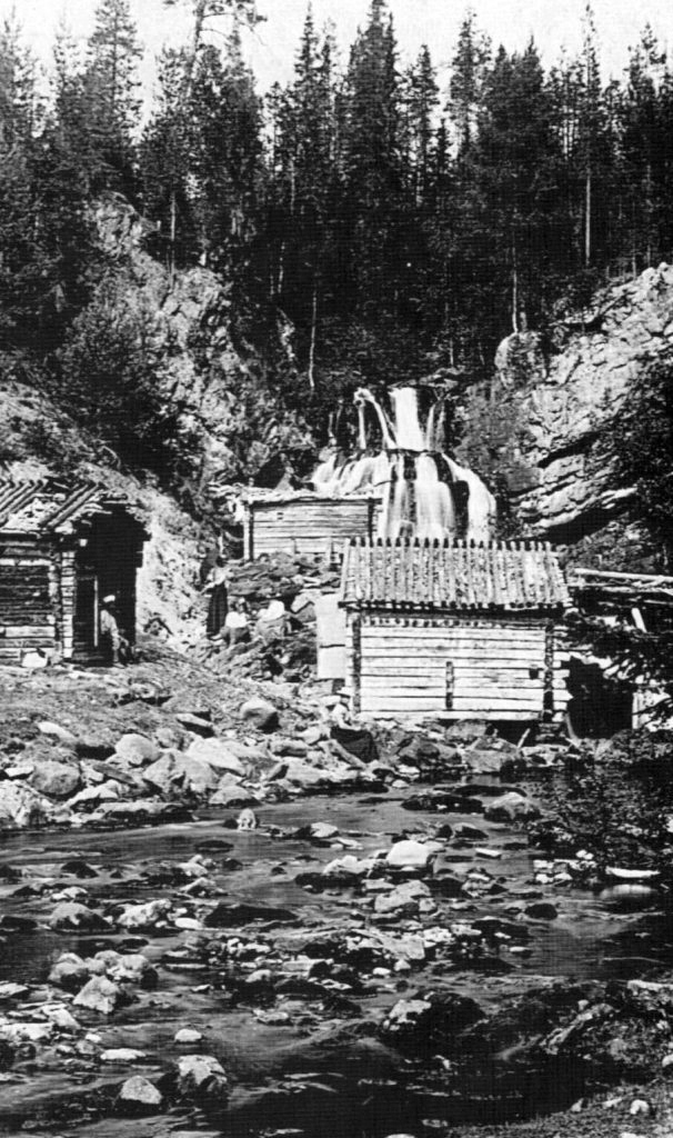 1930's. Mäntykoski Rapids