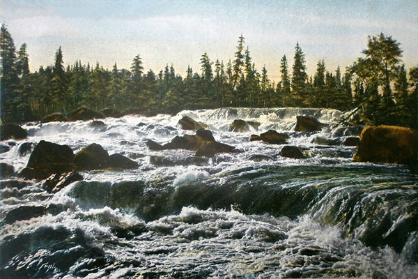 1892. Kivakka Rapids. © Into Konrad Inha