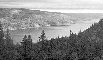 1930's. View from Mutkatunturi