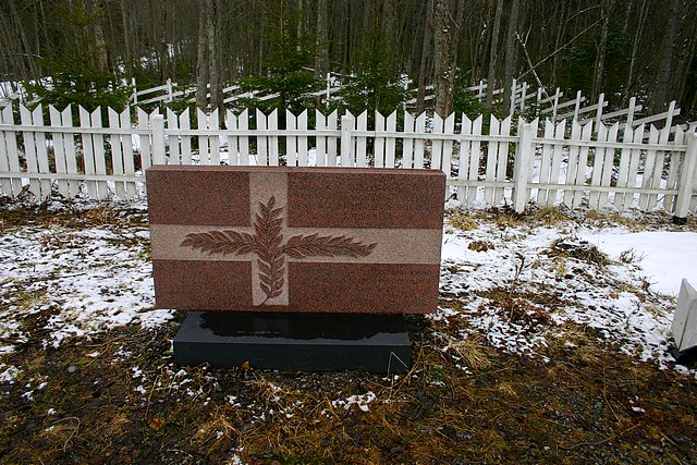 May 1, 2005. The memorial to Finnish warriors of 1939-1944