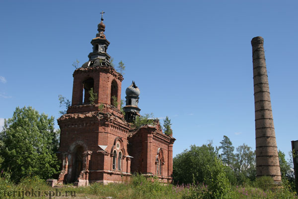 July 22, 2006. Syskynsalmi. Ruins of the St.Hermann Skete
