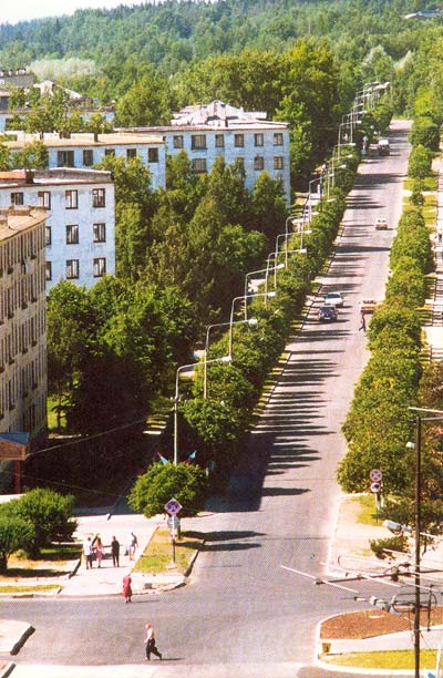 2002 год. Питкяранта. Улица Ленина-II