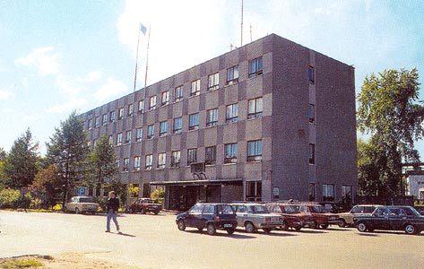 2002. Pitkäranta. Sellutehdas