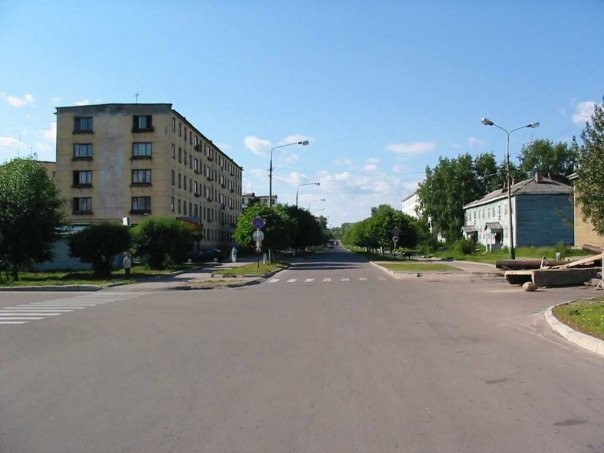 2003. Pitkäranta. Lenin street