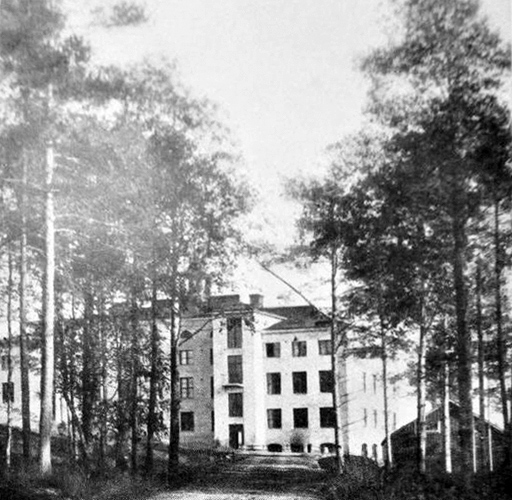 1930-е годы. Импилахти. Высшее народное училище Восточной Карелии