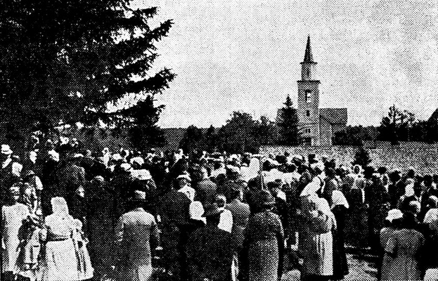 July 23, 1938. Impilahti. Celebration of 300th anniversary of the parish