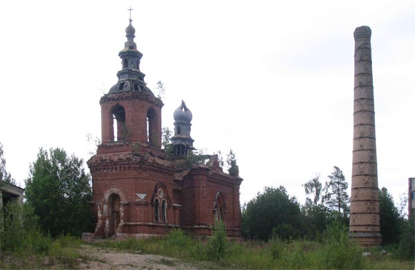 July 30, 2006. Syskynsalmi. Ruins of the St.Hermann Skete