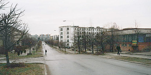 Marraskuu 2000. Pitkäranta. Lenininkatu