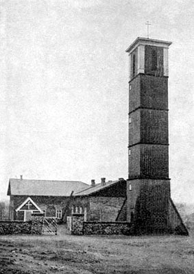 1930's. Pitkäranta. Lutheran prayer house