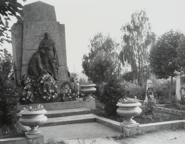 1960's. Pitkäranta. Monument