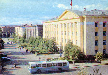 1974 год. Петрозаводск. Улица Германа Титова