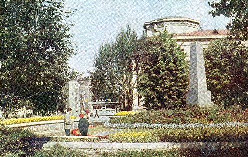 1967 год. Петрозаводск. Братская могила