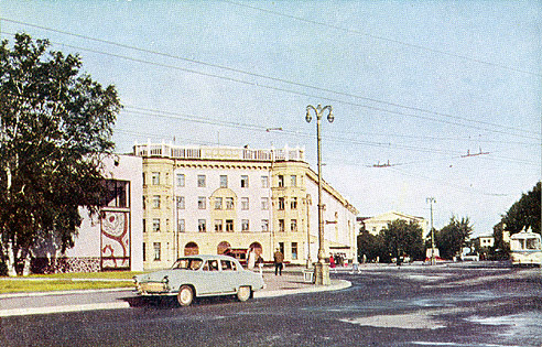 1967 год. Петрозаводск. Улица Куйбышева