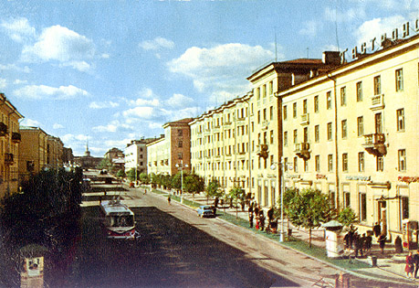 1965. Petrozavodsk. Lenin Avenue