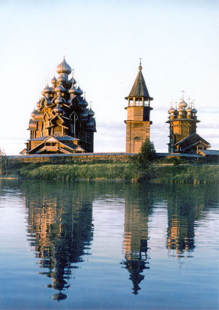 1990-luvun. Kizhi. 1700-1900 -luvun arkkitehtoninen muistomerkki