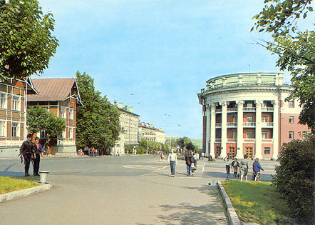 1987. Petrozavodsk. Lenin Avenue
