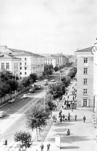 1983. Petrozavodsk. Lenin Avenue
