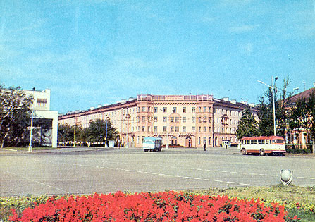 1976 год. Петрозаводск. Площадь Кирова