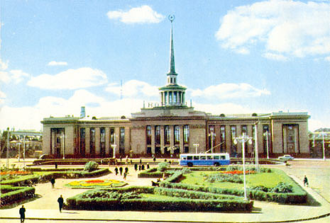 1965. Railway Station. Petrozavodsk