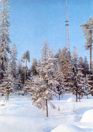 1971. Karelia. January