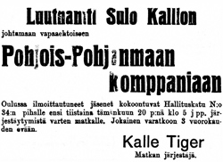 Advert from May 17, 1919