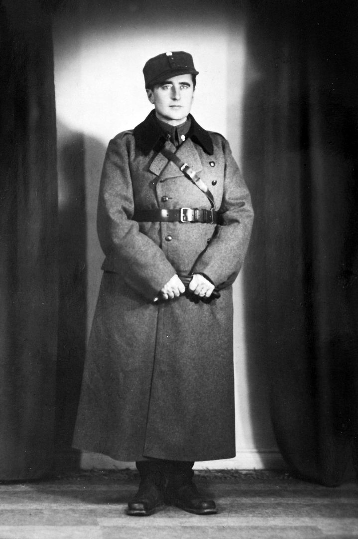 1939. Jalkaväkirykmentti 39:n sotilaspastori Elias Simojoki