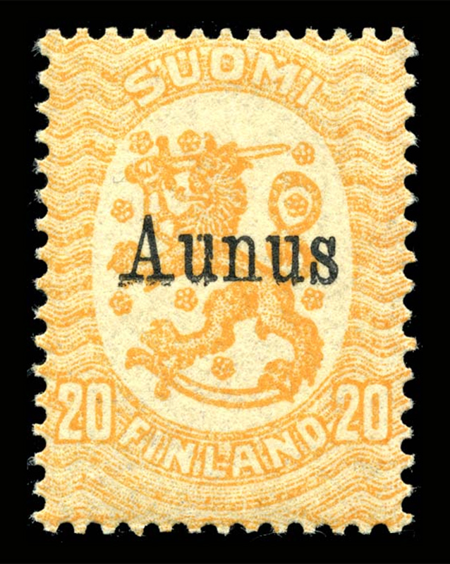 1919. Post stamp of Olonets Karelia