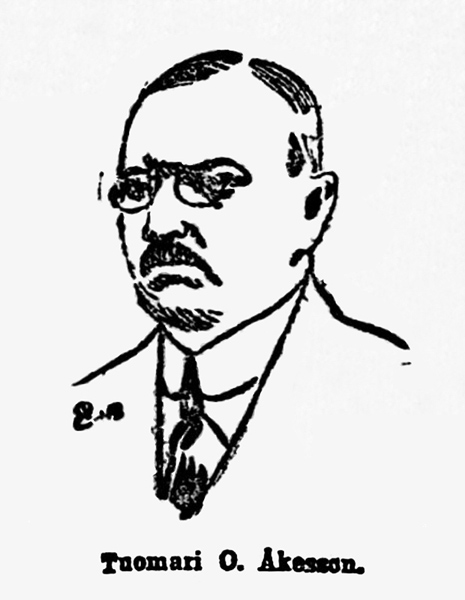 1. toukokuuta 1919. Tuomari O.Åkesson
