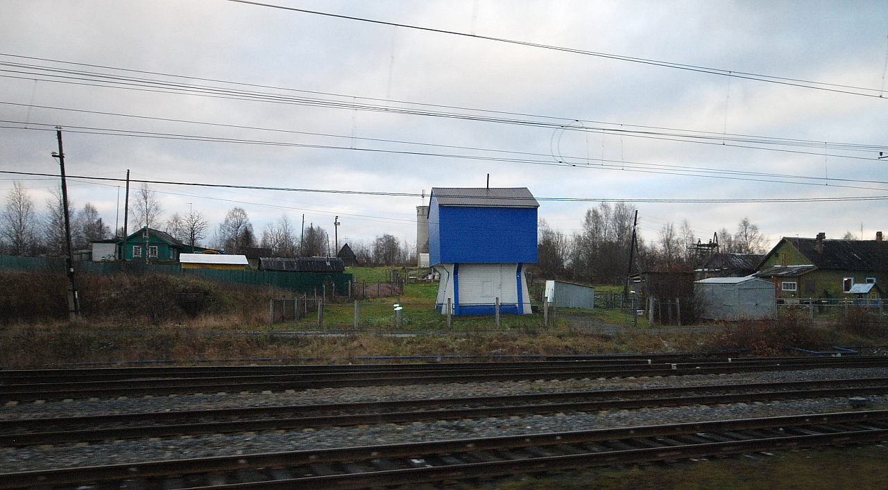 27. lokakuuta 2018. Uusikylä. Rautatieasema