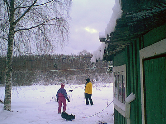 November 19, 2005. Derevjanka station