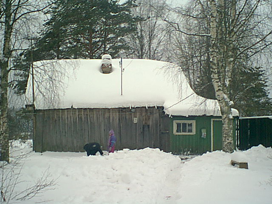 January 8, 2006. Derevjanka station