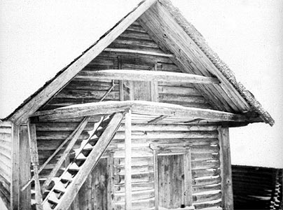 1942. Soutjärvi. Aitta